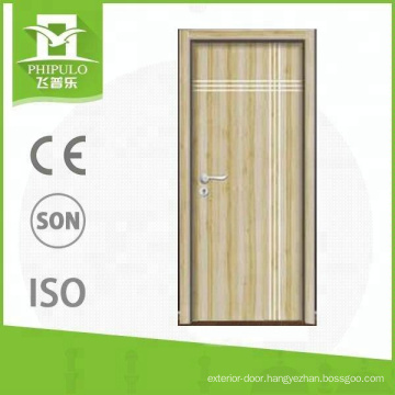 2018 Alibaba hot press MDF panel interior melamine wooden door